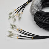 Оптическое кабельное кабельное кабельное волокно-волоконно-волоконно-волоконное двойное двойное ядра четыре/4/6/8 Core LC-LC до хвоста SC-FC-ST