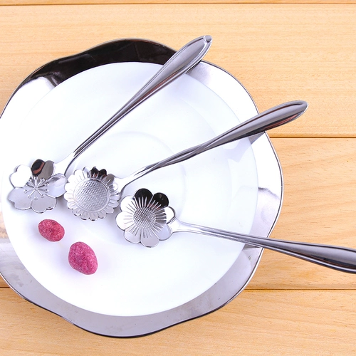 Кофейная японская ложка из нержавеющей стали, десертная палочка для смешивания, ароматизированный чай