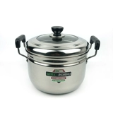 Небольшой пароход из нержавеющей стали Первый слой двухпроизводительной японской японской толстой домашней газовой плиты Электромагнитная плита для суповой горшки для суповой горшки