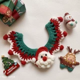 Трикотажный шарф, милый аксессуар, слюнявчик, наряжаться