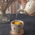 Giá đặc biệt dễ thương gốm sóng cốc buổi chiều trà tráng miệng cốc ấm trà chén nhỏ ăn sáng cốc nhỏ mug Tách