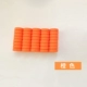3 см плоскости магнитная пряжка (оранжевый) 40 капсул
