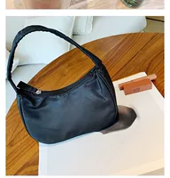 Сумка через плечо, маленькая сумка с петлей на руку, нейлоновая сумка на одно плечо, популярно в интернете, коллекция 2021