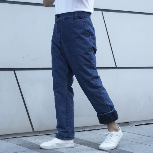 Демисезонная флисовая джинсовая куртка для работы, штаны, пуховик