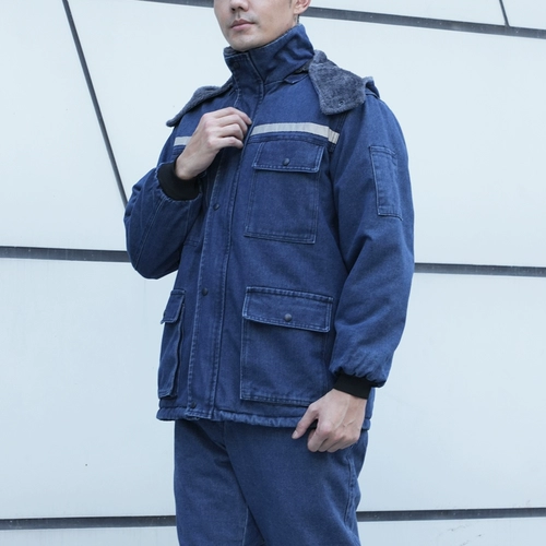 Демисезонная флисовая джинсовая куртка для работы, штаны, пуховик