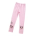 Quần legging nữ mùa hè mỏng mảnh cotton trẻ em mặc nước ngoài cô gái Slim đan len chống muỗi dài - Quần