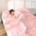 Tencel modal dành cho người lớn du lịch túi ngủ nguồn cung cấp trong nhà du lịch ánh sáng xách tay mỏng khách sạn bông bẩn túi ngủ túi ngủ cho bé 1 tuổi Túi ngủ