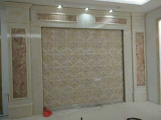 стойка 背景墙拼色仿大理石仿玉石罗马柱背景墙边框线条典雅罗马柱罗马柱