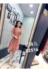 2018 Yi Mei A82516 mùa hè mới Hàn Quốc nữ tính khí Mỏng mỏng dài ngắn tay đầm đích thực váy đầm