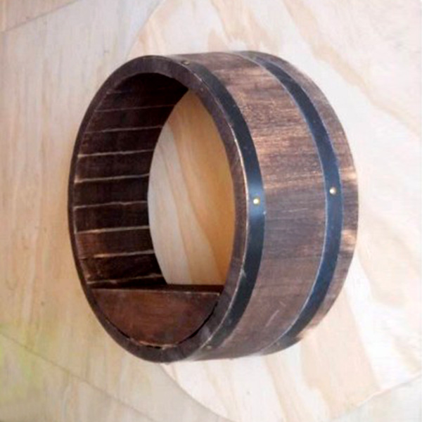 11 35 Oak Barrel Cellar Wall Bar Custom Made Decoration Half