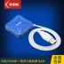 飚 王 USB2.0 một cho bốn bộ chia 4 cổng trung tâm Bộ chuyển đổi máy tính xách tay HUB mở rộng 027 - USB Aaccessories quạt màn 5 cánh USB Aaccessories