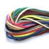 DIY vòng tay bện dây thủ công tám sợi bông màu dây túi quần với sợi bông tự làm đồ trang sức vật liệu gói dây - Vòng đeo tay Clasp