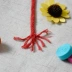 8 sợi tám sợi dây cotton màu Tự làm quần dệt bằng tay với dây bông bó vòng tay tự chế 10 m - Vòng đeo tay Clasp vòng trầm hương Vòng đeo tay Clasp