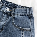 Прямые свободные джинсы, тонкие штаны, шорты, высокая талия, А-силуэт