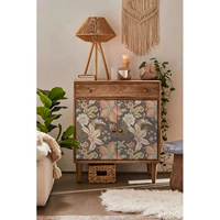 Лампа для растений, ретро мебель на стену, наклейка для шкафа, легкий роскошный стиль