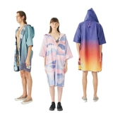 Пляжное банное полотенце для плавания, банный халат, быстросохнущий плащ