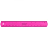 Американский ветеран Westcott15/30 см анти -Коллапс, безопасная прозрачная, прямая, двойная шкала прямого сантиметра 14381