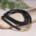 Pha lê Bracelet Obsidian Hạt của Nam Giới Phụ Nữ Nhật Bản và Hàn Quốc Phiên Bản Các Cặp Vợ Chồng Vòng Đeo Tay Cá Tính Hoàng Đạo Quá Cảnh Đồ Tran ... vòng pandora pnj Vòng đeo tay Clasp