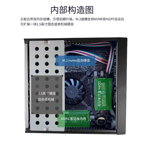 Intel N5095 Mini Hosting Office Office 4K Video Win10