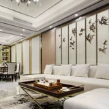 Новая китайская стиль дзен украшение чайная башня настенная живопись Оригинальная железная арт бамбук -маймовый диван фоновая картина стен