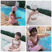 Đồ bơi bé gái cho bé gái 0 trẻ sơ sinh 1 bé gái 2-3 tuổi dễ thương - Đồ bơi trẻ em
