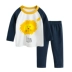 27kids quần áo trẻ em Dịch vụ gia đình trẻ em 2020 mô hình mùa xuân và mùa thu của trẻ em vừa và nhỏ phù hợp với đồ ngủ trẻ em hoạt hình - Phù hợp với trẻ em