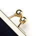 2019 mới một túi đeo vai nhung vàng túi nữ thêu hoa lan túi xách nhung gói điện thoại di động - Túi điện thoại túi đeo chéo adidas Túi điện thoại