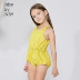 Quần áo trẻ em dân tộc Giang Nam 2019 xuân hè ngọt ngào cô gái dễ thương dệt áo tắm một mảnh 1I5D00600 - Đồ bơi trẻ em Đồ bơi trẻ em