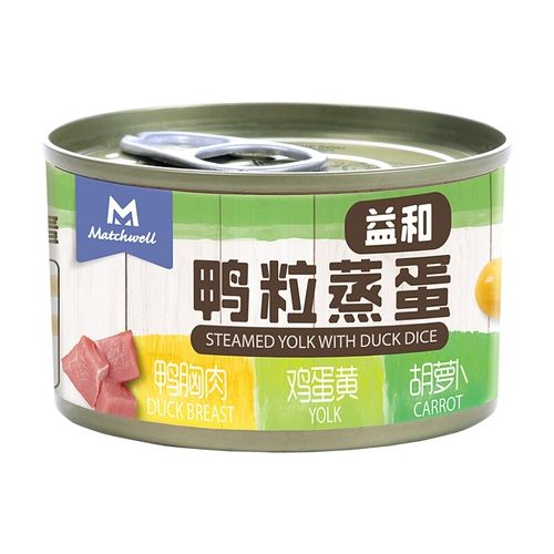 Петнн Пет Йи Йи и куриная утка, яйца на пару, маленькая, большая, большая собака и кошка мобилизуют мокрые зерна консервированные пищу