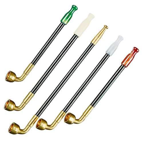 Мужская традиционная сухой дымовой мешок горшок старой в стиле чистого медного агата сигареты с твердым деревом сигарет сигарет сигарета