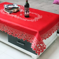 Праздничнное украшение, ткань, красный праздничнный чай улун Да Хун Пао, модный журнальный столик, с вышивкой