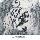 UxnStudio Оригинальный осень и зима плюс меховой хлопок зависит от темного ая -ветряного орла.