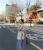 Spot Be.Sdayday Phụ nữ Hàn Quốc 19 mùa xuân mới thanh lịch đầm dài tay hoang dã nước ngoài - Váy dài Váy dài