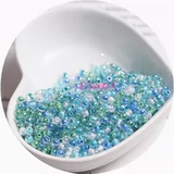 Браслет из бисера ручной работы, ожерелье и серьги, аксессуар, аксессуары, 3мм