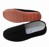 Старая пекинская черная ткань обувь, мужская туфли спринклер, обувь священников, туфли для монашков, одиночная обувь, одиночная обувь и сладкая обувь мягкие танцевальные туфли