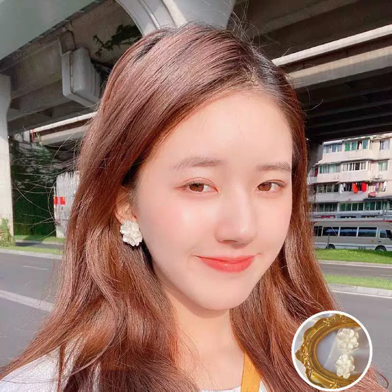 «First Love» Zhao Lusi серьги-продолжет First Love Flower Ear