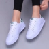 Xtep phụ nữ đích thực của giày 2018 mùa thu da mới không thấm nước nữ sinh viên giày trắng giày giày chạy giày thường