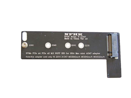 NVME PCIE X4 M.2 NGFF в конце 2014 года MAC MINI A1347 CARD CORD SSD