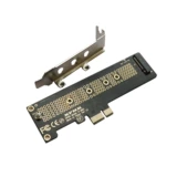 Половина высокого кронштейна 22110 NVME M.2 NGFF SSD TO PCIE X1 4.0 Адаптер ротационной карты