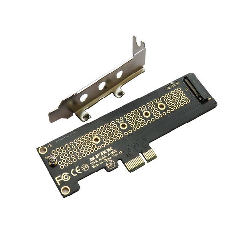 Половина высокого кронштейна 22110 NVME M.2 NGFF SSD TO PCIE X1 4.0 Адаптер ротационной карты