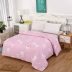 chăn dày duy nhất mảnh 1.8x2.0 ký túc xá Single Double 1,5m Khăn mùa đông ba mảnh - Quilt Covers chăn ga gối everon 2020 Quilt Covers