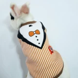 Собака и кошачья одежда плюшевая маленькая и средняя собачья весна и лето чистое хлопковое жилет Super маленький чайный чашка для собак щенки для домашних животных