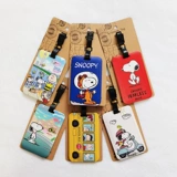 Cartoon Creative Travel Products Snoopy и Boy Brown Puppy Soft Platform Luggage List Pardment Brand Brand