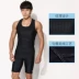 Quần bơi nam vest phù hợp với quần bơi nam quần boxer năm điểm quần bơi nam thiết bị quần áo da cá mập