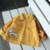 Quần áo bé gái hoạt hình cún con in áo khoác trẻ em 2018 bé gái mùa xuân và mùa thu áo khoác dài tay cho bé Áo khoác