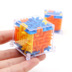 Nhỏ Mê Cung Rubik của Cube Trong Suốt Vàng Xanh Xanh 3dD Stereo Mê Cung Bóng Xoay Rubik của Cube Trẻ Em của Câu Đố Đồ Chơi Thông Minh công chúa búp bê Đồ chơi IQ