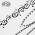 ArtPlus Swarovski Elements Crystal Lace Tattoo Sticker Cơ quan sơn hình xăm không thấm nước Sticker