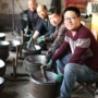 Zhangqiu nồi sắt cổ điển tay giả mạo nồi sắt hộ gia đình chảo không dính không tráng chảo lưỡi tip trên Wei sledgehammer muôi múc canh
