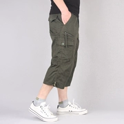 Cắt quần của nam giới thường quần lỏng thẳng quần quần quần quần nam quần short mùa hè mỏng của nam giới bó sát