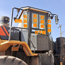 Погрузчики 柳工835h装载机前挡风玻璃850h/855n/856h铲车左右前侧门上下玻璃